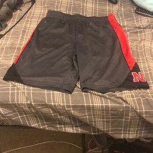 Nebraska Cornhusker shorts. Men’s large